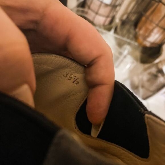 Prada Suede Peep Toe Wedge Ankle Booties - Picture 7 of 9